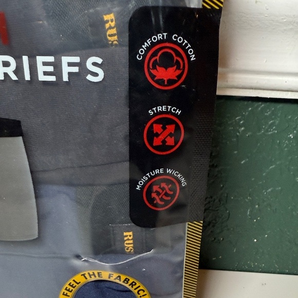 NEW! Wrangler Men's Cotton Stretch Boxer Briefs - 10 Pack Underwear Cotton M L - Picture 2 of 9